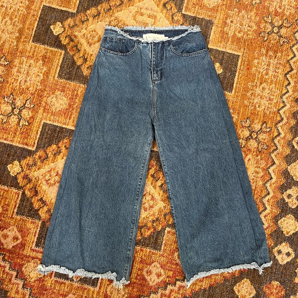 Marques Almeida Wide Leg Denim
